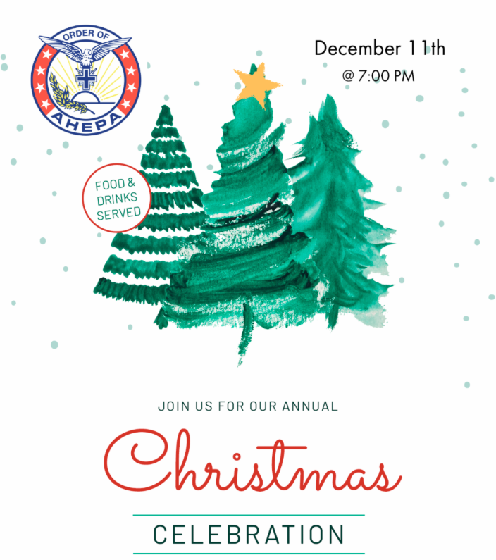 Annual AHEPA Christmas Celebration