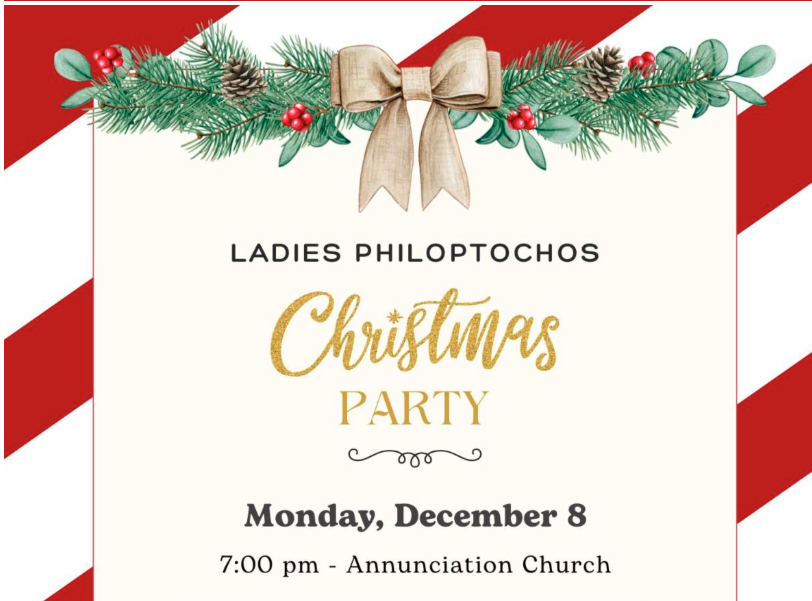Philoptochos Christmas Party 2025
