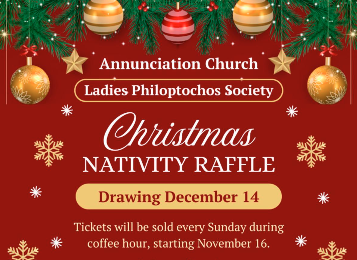 Philoptochos - Christmas Nativity Raffle